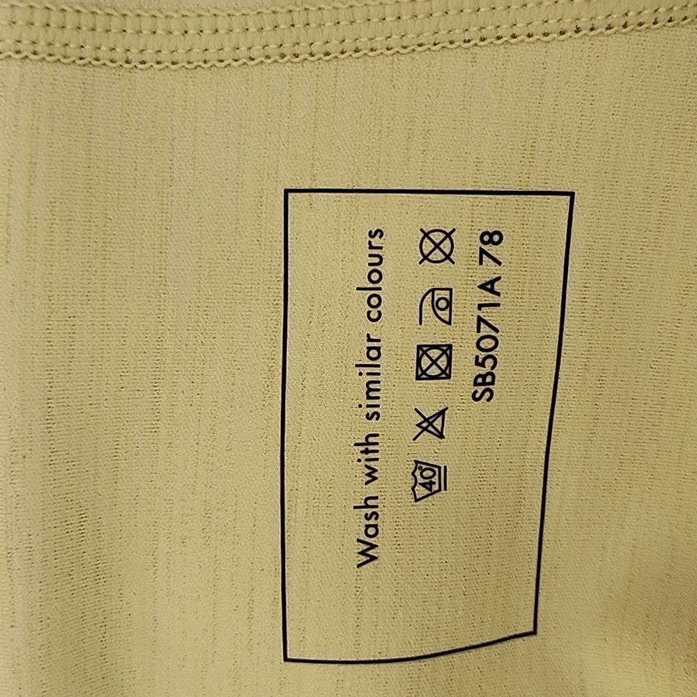Sweaty Betty Super Sculpt 7/8 Length Leggings yellow Green Size Medium - Picture 15 of 16